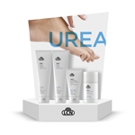 Urea Display urea foot cream, foot cream. dry feet, urea, chapped skin, pedicure, foot bath, foot balm, callus skin, calluses